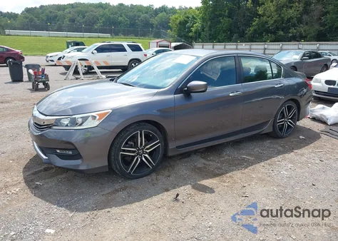 2017 Honda Accord Sport from USA, damaged, VIN 1HGCR2F53HA297855